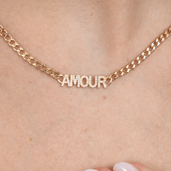 Diamond Amour Necklace, Vivian