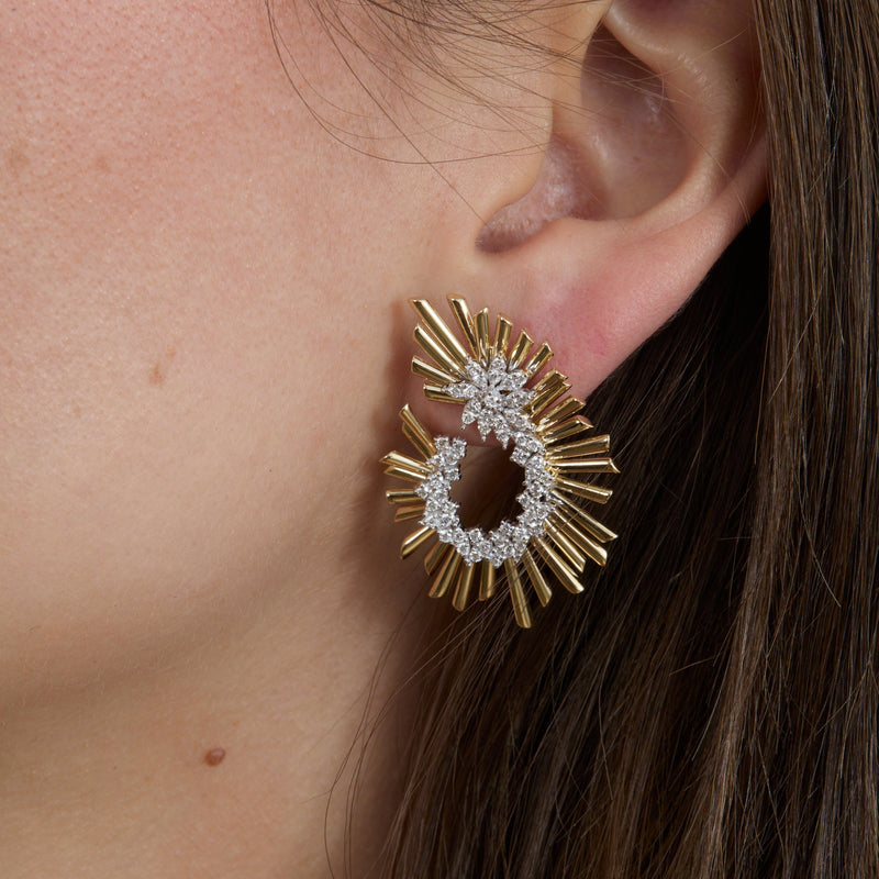 Diamond Statement Earrings, Palomo