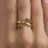 Gold Coil Ring, Keily