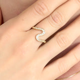 Wavy Diamond Ring, Tyla