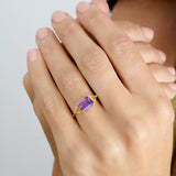 Amethyst Cocktail Ring