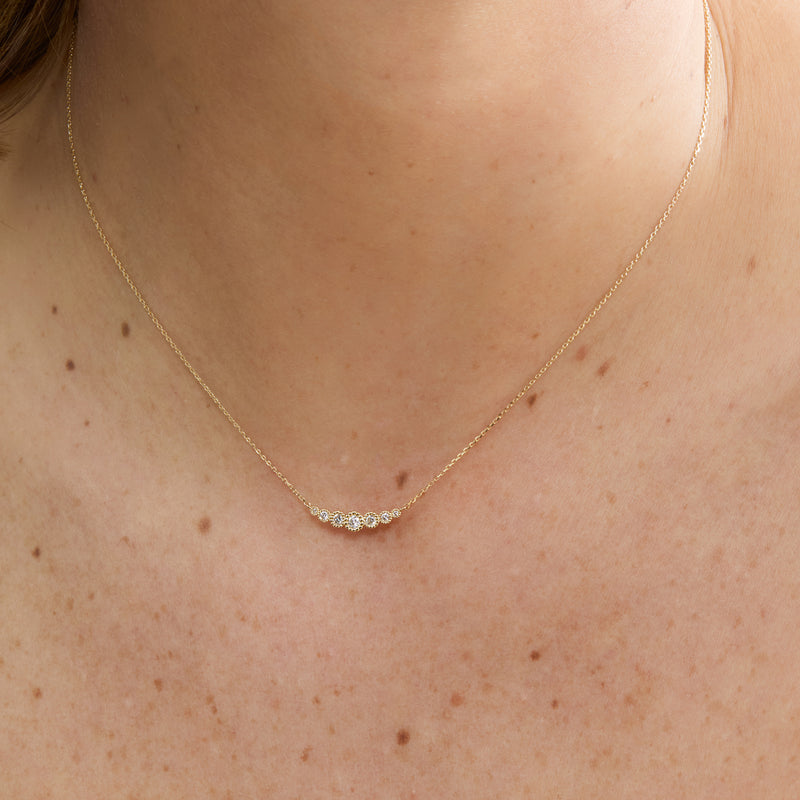 Dainty Classic Diamond Necklace