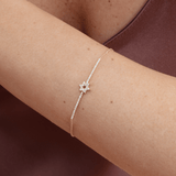 Diamond Star of David Bar Bracelet, Sarai