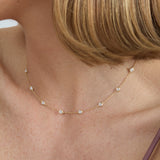 Lab Grown Diamond Bridal Necklace, Duvia