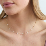 Lab Grown Diamond Bridal Necklace, Duvia