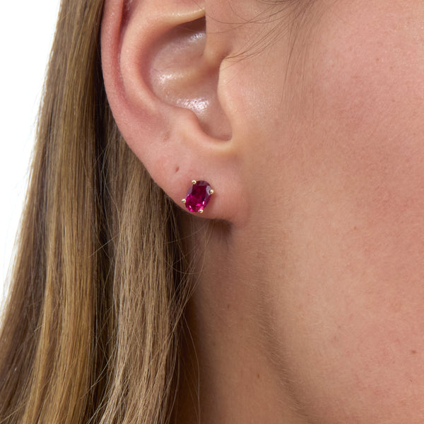 Ruby Earrings