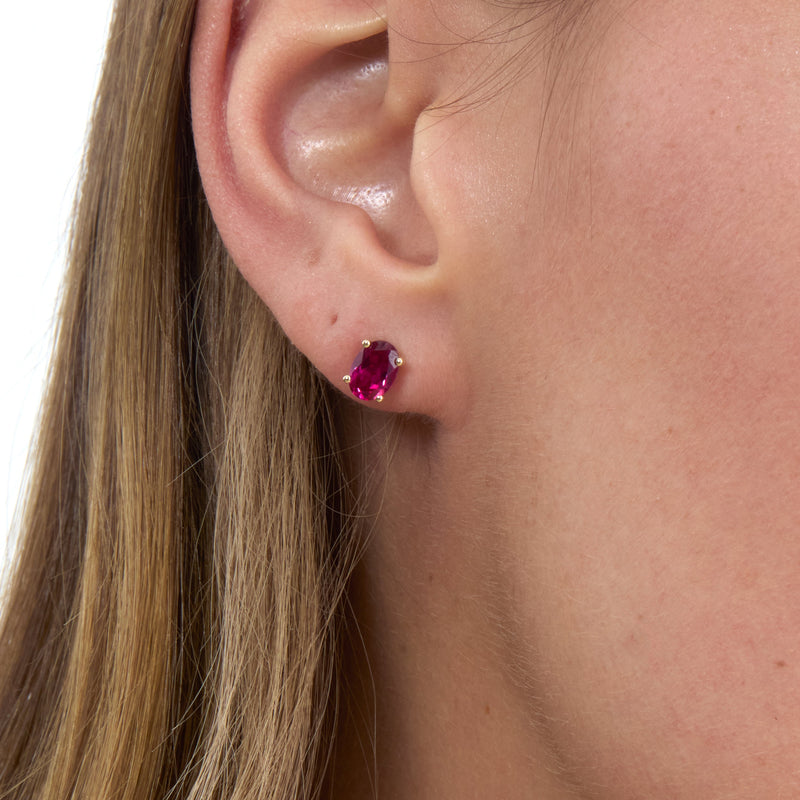 Ruby Earrings