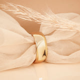 handcrafted in 14k gold classic marriage ring