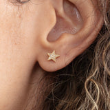 minimalistic celestial earrings