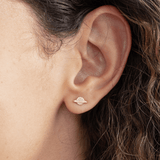 Diamond Saturn Studs, Michelle