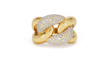 Interlocked Cuban Link Ring, Dulce