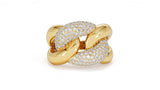 Interlocked Cuban Link Ring, Dulce