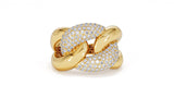 Interlocked Cuban Link Ring, Dulce