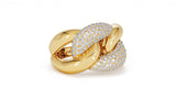 Interlocked Cuban Link Ring, Dulce