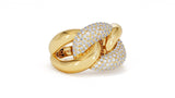 Interlocked Cuban Link Ring, Dulce