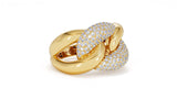 Interlocked Cuban Link Ring, Dulce