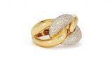 Interlocked Cuban Link Ring, Dulce