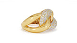 Interlocked Cuban Link Ring, Dulce