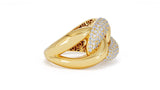 Interlocked Cuban Link Ring, Dulce