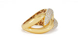 Interlocked Cuban Link Ring, Dulce