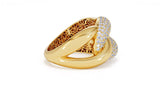 Interlocked Cuban Link Ring, Dulce