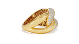 Interlocked Cuban Link Ring, Dulce