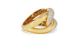 Interlocked Cuban Link Ring, Dulce