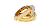 Interlocked Cuban Link Ring, Dulce