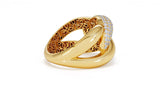 Interlocked Cuban Link Ring, Dulce