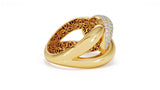 Interlocked Cuban Link Ring, Dulce