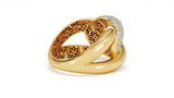 Interlocked Cuban Link Ring, Dulce