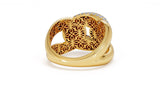 Interlocked Cuban Link Ring, Dulce