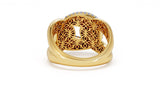 Interlocked Cuban Link Ring, Dulce