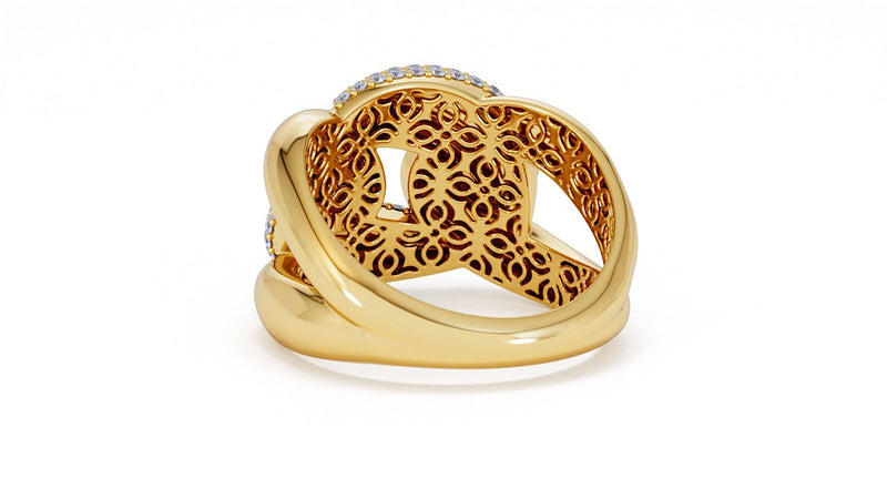 Interlocked Cuban Link Ring, Dulce