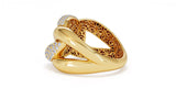 Interlocked Cuban Link Ring, Dulce