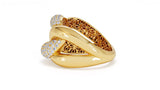 Interlocked Cuban Link Ring, Dulce