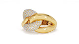 Interlocked Cuban Link Ring, Dulce