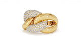 Interlocked Cuban Link Ring, Dulce