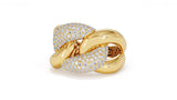 Interlocked Cuban Link Ring, Dulce