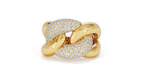 Interlocked Cuban Link Ring, Dulce