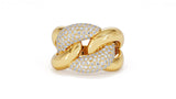 Interlocked Cuban Link Ring, Dulce