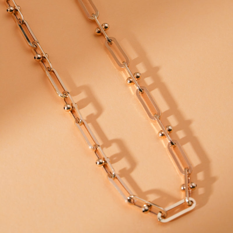 paperclip chain necklace