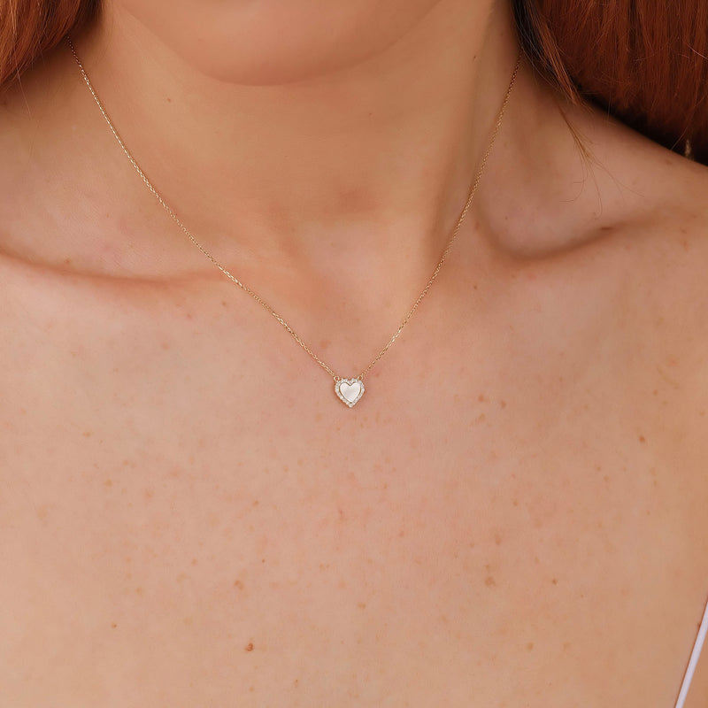 natural diamond and pearl cable chain necklace