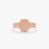 Clover Signet Ring, Madison