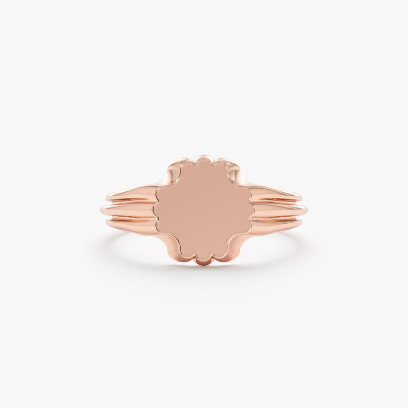 Clover Signet Ring, Madison