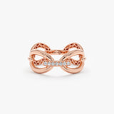 Chain Link Diamond Bar Ring, Makayla