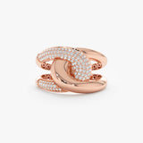 14k - 18k Solid Rose Gold Ring