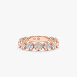 Diamond Paved Bubble Ring, Evee