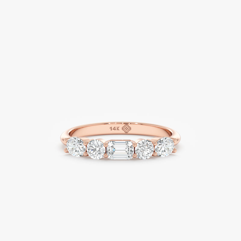 Rose Gold Lab-grown ring