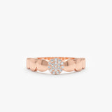 Pave Diamond Bubble Ring, Kendra